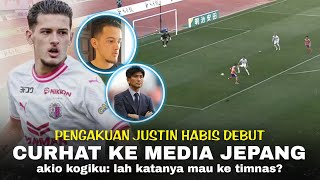 Bahkan Pelatihnya Sampe Bingung Dengernya Pengakuan Tak Terduga Justin Ke Media Jepang Usai Debut [upl. by Unders]