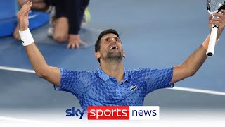 Novak Djokovic wins the Australian Open to equal Rafa Nadal’s Grand Slam record [upl. by Irtimd956]