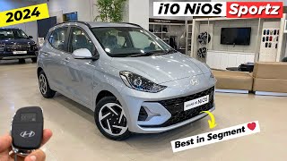 Segment King 736 Lakhs🔥   2024 Hyundai Grand i10 Nios Sportz [upl. by Ayyidas]