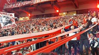 INDEPENDIENTE 00 SAN LORENZO  RESUMEN HINCHADA  LPF 2024 [upl. by Kcirredal782]