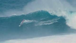 Robby Naish Windsurfing Peahi Jaws Maui Hawaii  Part II [upl. by Haughay803]