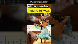 TIEMPO DE VALS LENTO 🎸Julio S Sagreras  Tuto  TABS  guitarraargentina guitartutorial shorts [upl. by Seuqcaj891]