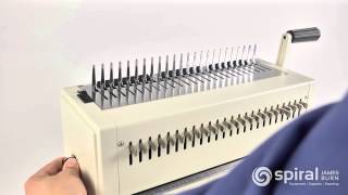 Akiles MegaBind1E Plastic Comb Binding Machine [upl. by Arba]