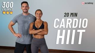 20 MIN CARDIO HIIT WORKOUT  Full Body No Equipment No Repeats [upl. by Eima]