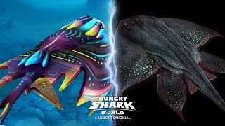 ALL HUNGRY SHARK WORLD IN REAL LIFE NEW 2023 FRANCIS MANTA RAY UPDATE [upl. by Atiran]