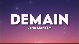 Lyna Mahyem  Demain speed up paroles tiktok  je veux savoir où on va si demain sera meilleur [upl. by Elysee809]