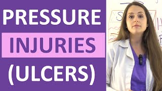 Pressure Ulcers Injuries Stages Prevention Assessment  Stage 1 2 3 4 Unstageable NCLEX [upl. by Anyal]