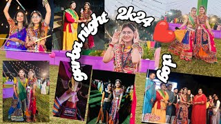 Garba Night 2K24 ❤️ Vlog  JNCT  LNCT Group of college jnct lnct vlog garbavlog [upl. by Whiting650]