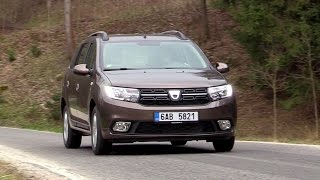 New Dacia Logan MCV 2017 Driving footage [upl. by Genna]