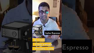 Top 3 Espresso Coffee Machines India shorts coffeemachine coffee shortsfeed bigbrothertalking [upl. by Cuthbert285]