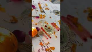 Lagan patrika weddingvibesshagunlikeyoutubeshortsloveyoutubedecorationsongemotional [upl. by Aninep778]