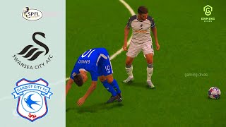 Swansea vs Cardiff City Highlights  EFL Championship 202425 [upl. by Ielarol95]