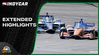 IndyCar Series EXTENDED HIGHLIGHTS Gallagher Grand Prix  81223  Motorsports on NBC [upl. by Assetniuq967]