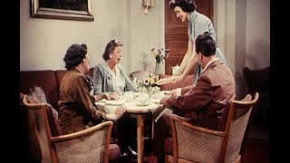 Dr Oetker Werbefilm quotWenn plötzlich Besuch kommtquot mit Frau Renate 1954 [upl. by Yelyac]