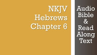 Hebrews 6  NKJV  Audio Bible amp Text [upl. by Ahsyat]