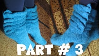 How to knit beautiful sockspart 3 [upl. by Jeuz]