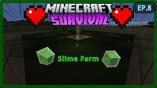 AFK Slime Farm  Highcraft  EP8  Minecraft Survival [upl. by Emeric]