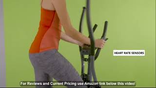 TUNTURI C30 Rear Cardio Fit Series Elliptical Crosstrainer with Heart Rate Monitor Black [upl. by Ellehcal929]