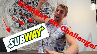 6ft of Subway Challenge  Eating my Height in Subway [upl. by Darmit609]