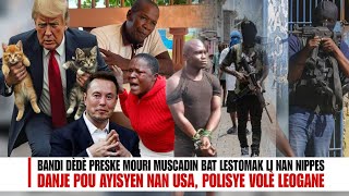 Chef Gang nan preske Mouri bwa kale pou neg ki touye mennaj li danje Pou Ayisyen nan USA Muscadin [upl. by Aniraz]