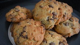 Receita de cookies com gotas de chocolate [upl. by Ettedanreb]