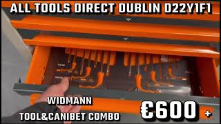 ALL TOOLS DIRECT DUBLIN D22Y1F1 WIDMANN TOOL CABINET COMPLETE WITH TOOLS DELIVERY AVAILABLE [upl. by Yeldah]