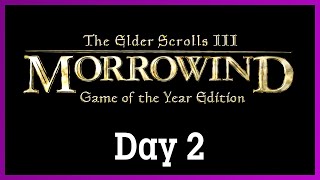 The Elder Scrolls III Morrowind with Dolphin  Day 2 [upl. by Lorsung]