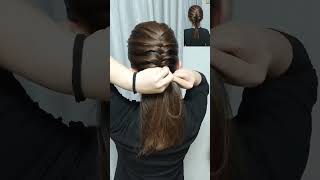 Braid hairstyles for short hair 🌸🌸 Stylish hairstyle hairstyle for girls 🌸 [upl. by Egdirdle]