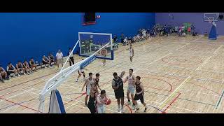 OT BAS Mens Div 1 2024 team tong whye vs SG basketball 02062024 [upl. by Kcirdnek]