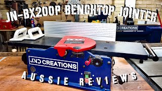 Is a Benchtop Jointer Worth the Money  Carbatec JNBX200P Review  Aussie Tool Reviews [upl. by Paine423]