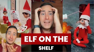 Elf on the Shelf Ideas  Elf on the Shelf Gone Wrong [upl. by Bosson]