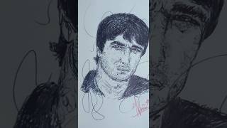 Noel Gallagher scribbleart sketchart noelgallagher fyp sketsawajah [upl. by Wernsman625]