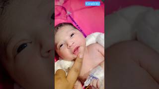 Neonatal Lip Convulsion😱cutebaby newbornbaby viralvideo [upl. by Ashwell453]