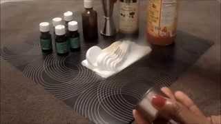 Essential Oil blending DIY Insect Repellent  Hot Flash Spritzer [upl. by Ainoyek644]