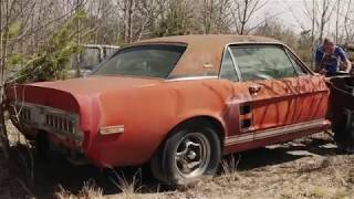 Longlost Shelby prototype Little Red found in Texas field [upl. by Nol]