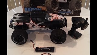 ECX Ruckus Brushless RC Monster Truck GPS Speed Test [upl. by Arley]