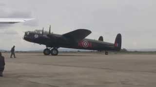 Canadian Lancaster KB726 Mynarski [upl. by Nilyac]