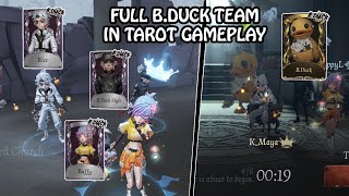 Full BDuck Team in Tarot gameplay  Identity V [upl. by Nagud]