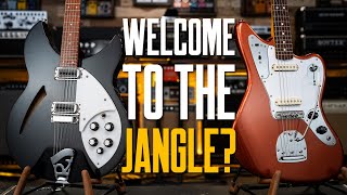 Welcome To The Jangle Guitar Rickenbacker 330 Fender Johnny Marr Jaguar Compressors amp Chorus [upl. by Tiga]