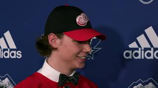 Moritz Seider  2019 NHL Draft [upl. by Barrada926]