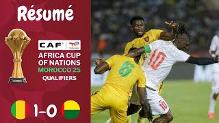 Résumé Mali VS GuinéeBissau  Qualifications Can 2025 Journée 3 [upl. by Greenstein188]