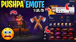 Pushpa Raj Bundle 1 LvL Id 🤑  Noob To Pro All Event Claim 😨 [upl. by Sokairyk275]