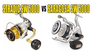 Reel Comparison Daiwa Saltist Back Bay V Shimano Stradic FL and FK [upl. by Raf]