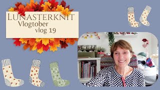 Vlogtober 19 bakken en breien [upl. by Merril]