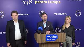 Conferință de presă organizată de Inițiativa civică „Cetățeni pentru Europa” [upl. by Ssur661]