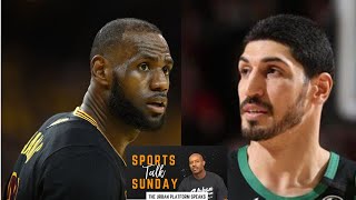 Enes Kanter Not Afraid Of Lebron Dictator James [upl. by Trilley]