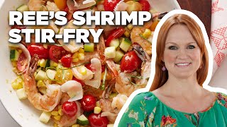 How to Make Rees 10Minute Shrimp StirFry  Food Network [upl. by Iret]