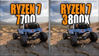 Ryzen 7 7700 vs 5800X Performance Showdown [upl. by Damaris897]