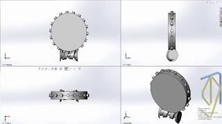 Roller Gear Solidworks [upl. by Atnomed969]