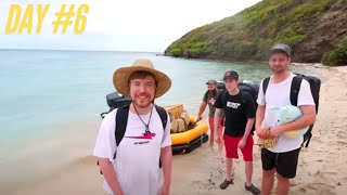 STRANDED ON A DESERTED ISLAND FOR 7 DAYS WITH MRBEAST Hindi [upl. by Esaertal448]